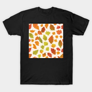 Watercolor Fall Pattern T-Shirt